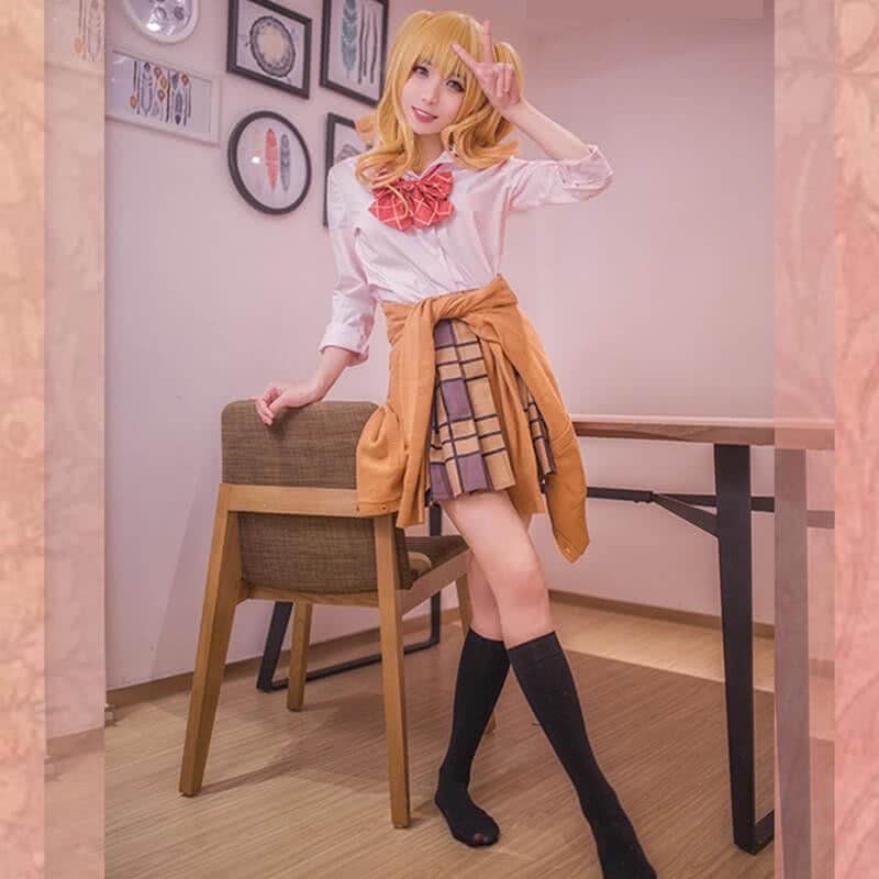 Anime Citrus Yuzu Aihara Uniform Kleid Cosplay Kostüme