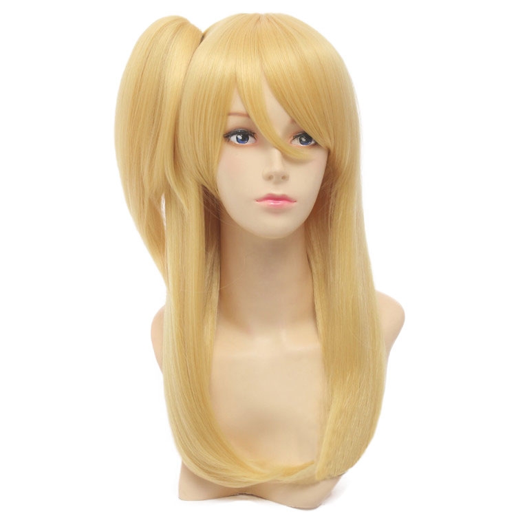 Anime Fairy Tail Lucy Heartphilia Blonde lange Cosplay Perücken