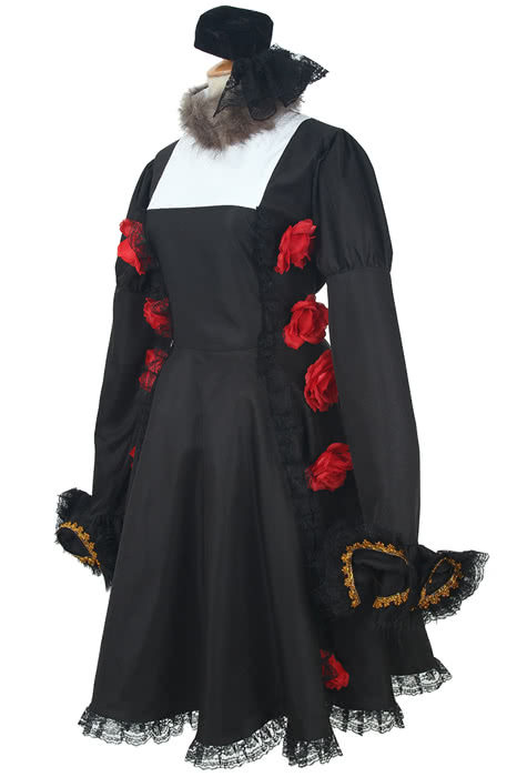 Achsenmächte Hetalia Russland Schwarzes Kleid Cosplay Kostüm