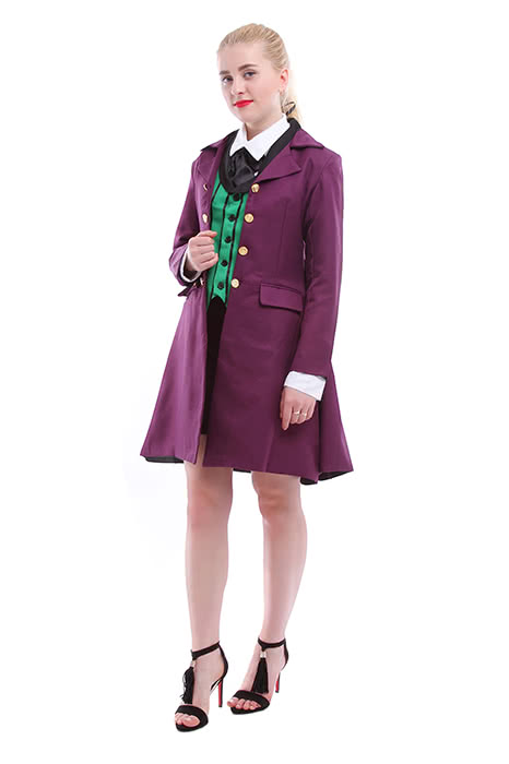 Black Butler ⅱ Purple Anime Cosplay Kostüm von Alois Trancy Kleidung