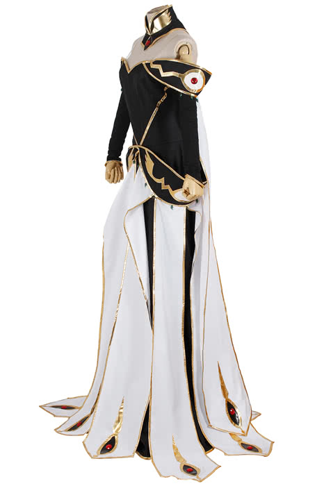 Code Geass C.C. Queen Dress Anime Cosplay Kostüm