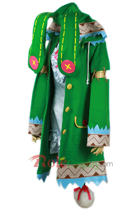 Date mit einem Live of Hermit Cosplay-Kostüme Green Coat datieren