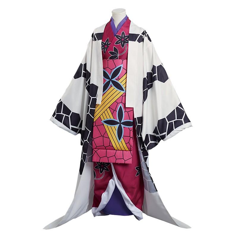 Dämon Slayer Daki Kimono Cosplay Kostüm