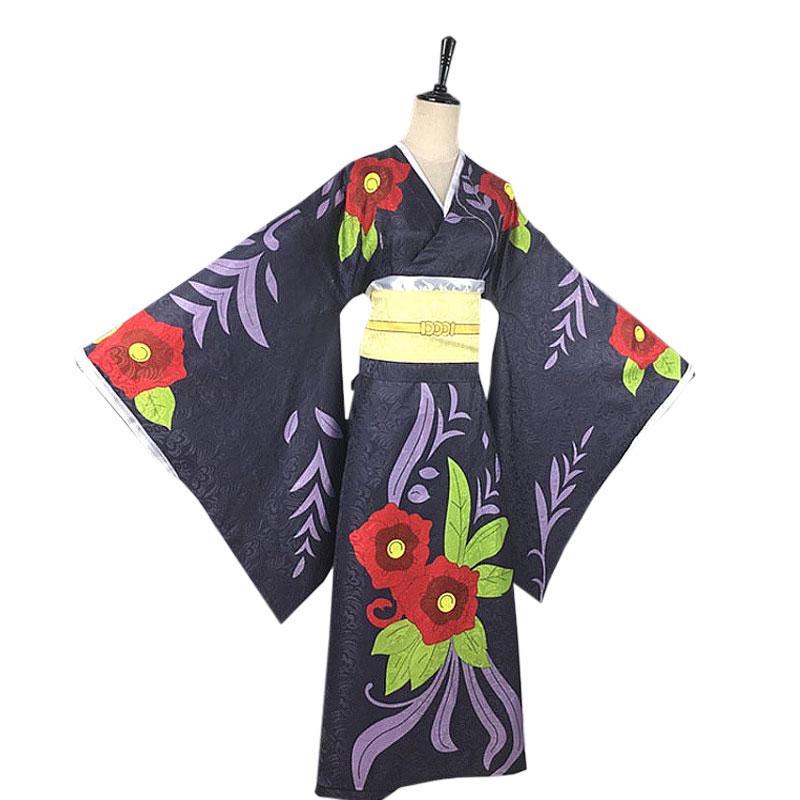 Dämon Slayer Tamayo Kimono Cosplay Kostüm