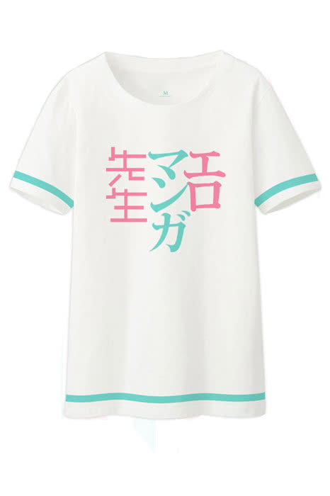 Eromanga sensei Izumi Sagiri White Cosplay Kostüme T-Shirt