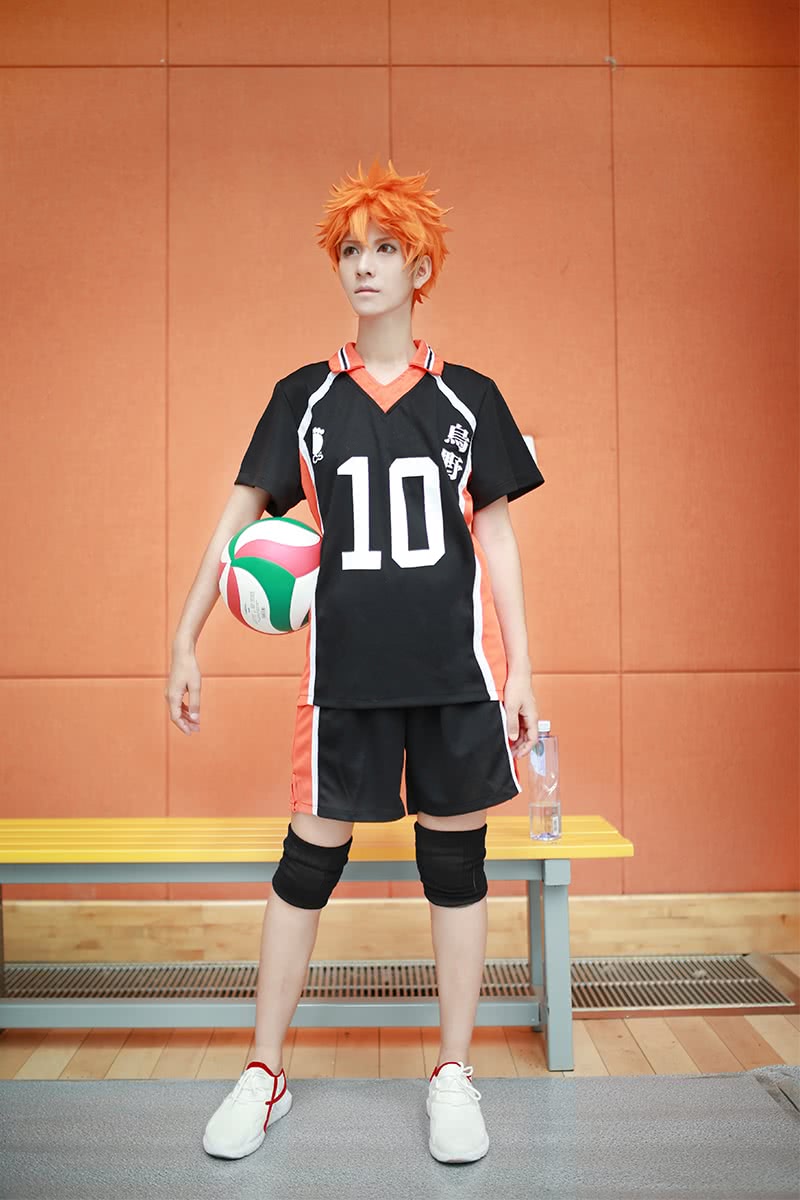 Haikyū !! Shōyō Hinata Nummer 10 Volleyball Sport Cosplay Kostüme