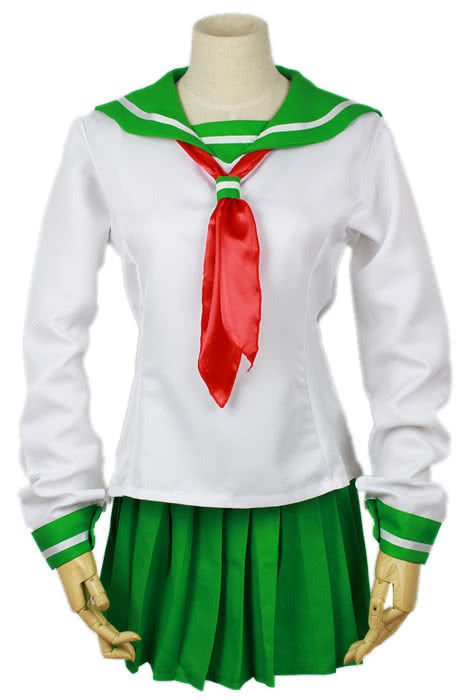 Inuyasha Moneca Stori School Uniform Cosplay Kostüm