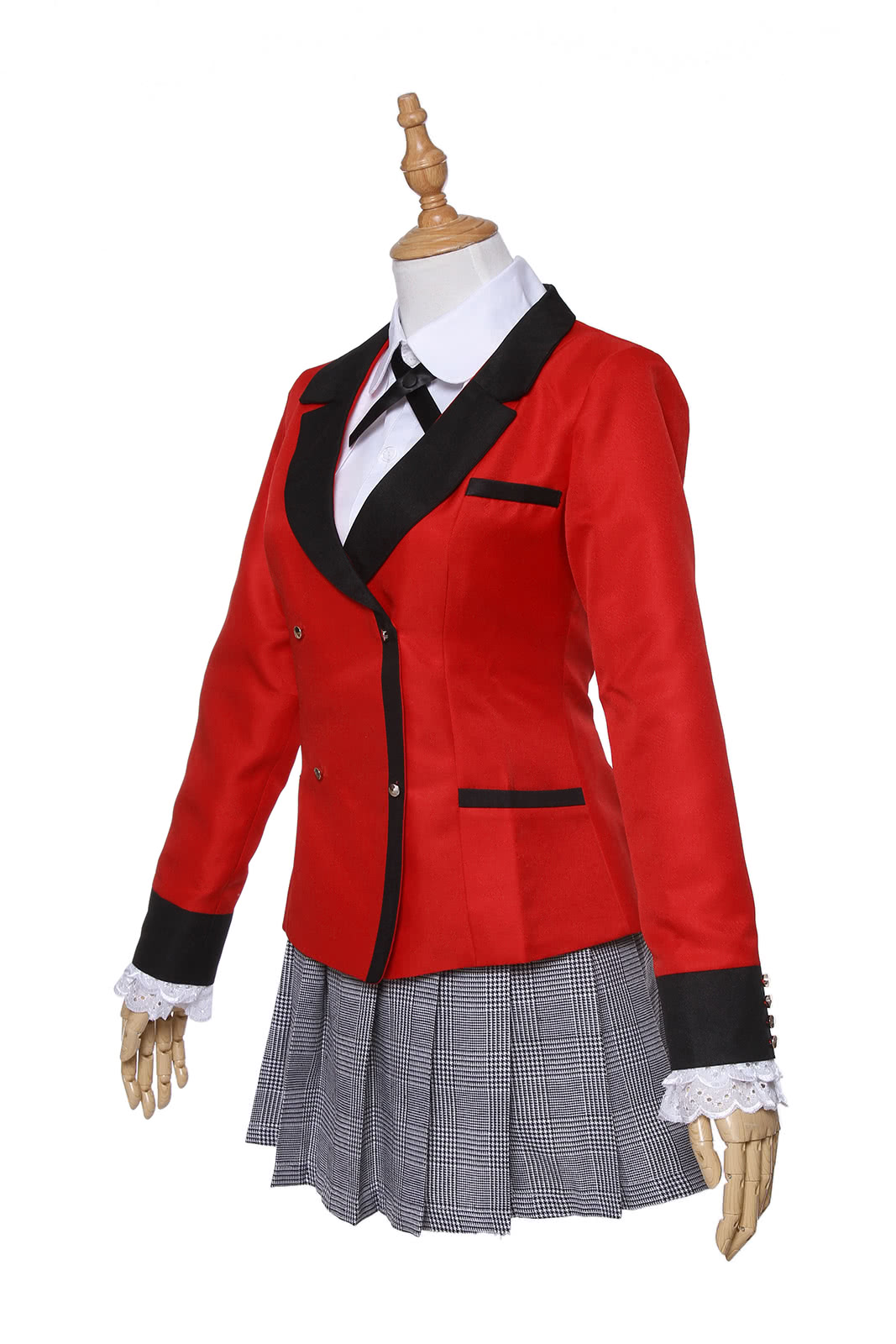 Kakegurui Momobami Kirari Red Uniform Cosplay-Kostüme