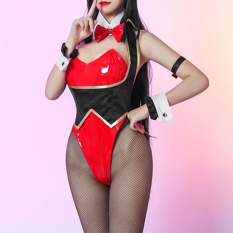 Kakegurui Yumeko Jabami Bunny Girl Cosplay Kostüme
