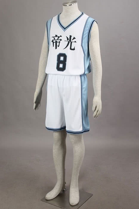 Kuroko kein Basuke Basketball Kise Ryouta Uniform Nr. 8 Cosplay Kostüm
