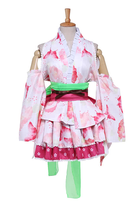 Liebesleben! Nico Yazawa Cosplay Kimono Kostüme