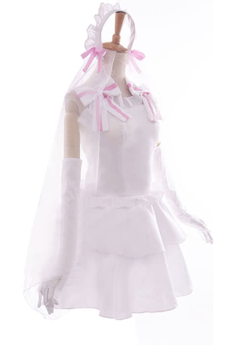 Liebesleben! Nozomi tojo Anime Cosplay Kostüme weiße kleine formelle Kleiderbrautjungfernkleider