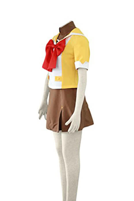Macross Frontier Ranka Lee Girl School Uniform Cosplay Kostüm