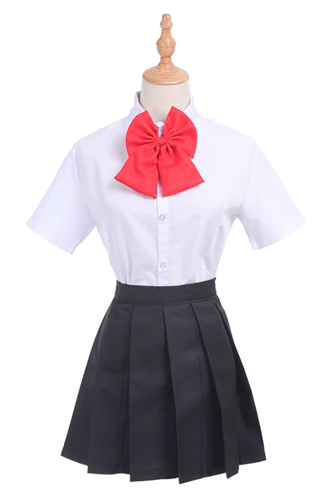 Film Your Name Mitsuha Miyamizu School Uniformen Cosplay-Kostüme
