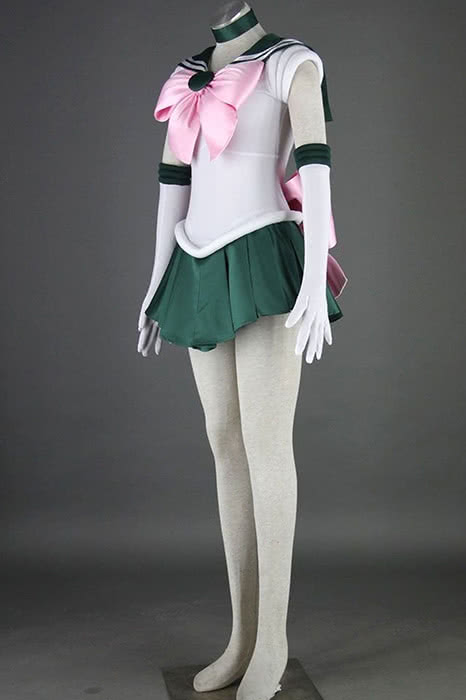 Sailor Jupiter Cosplay Kostümewehrbeteiligung Partykleid individuell neu