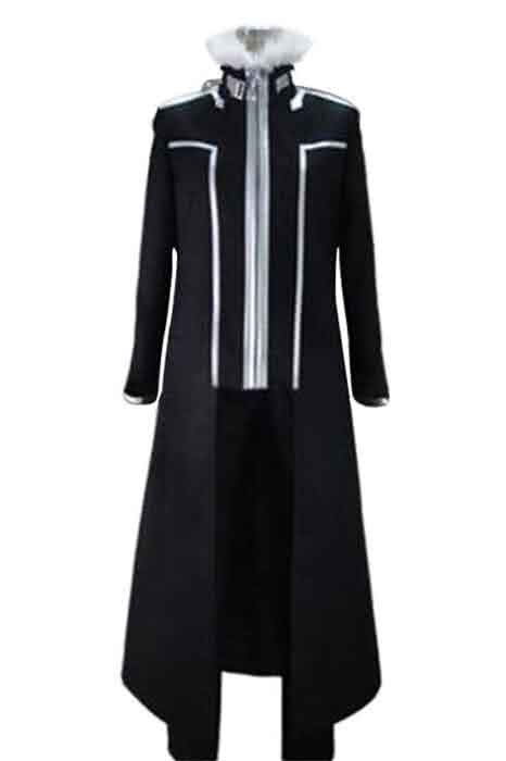 Schwertkunst Online Kirigaya Kazuto Black Uniform Cosplay Kostüm