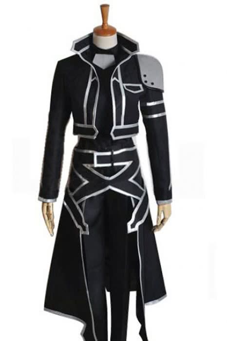 Schwertkunst Online Kirito Cool Outfits Black Cosplay Kostüme