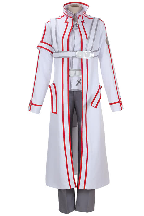 Schwertkunst Online Kirito Knights of the Blood White Cosplay Kostüm