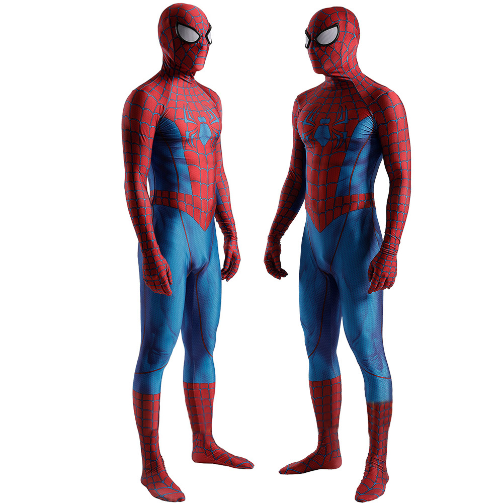 Spider-Man Isobedamai Superhelden Kostüme Erwachsene Kinder Unisex Halloween Cosplay Anzug Superheld Neu in die Spinnenvers Zentai Kostüme