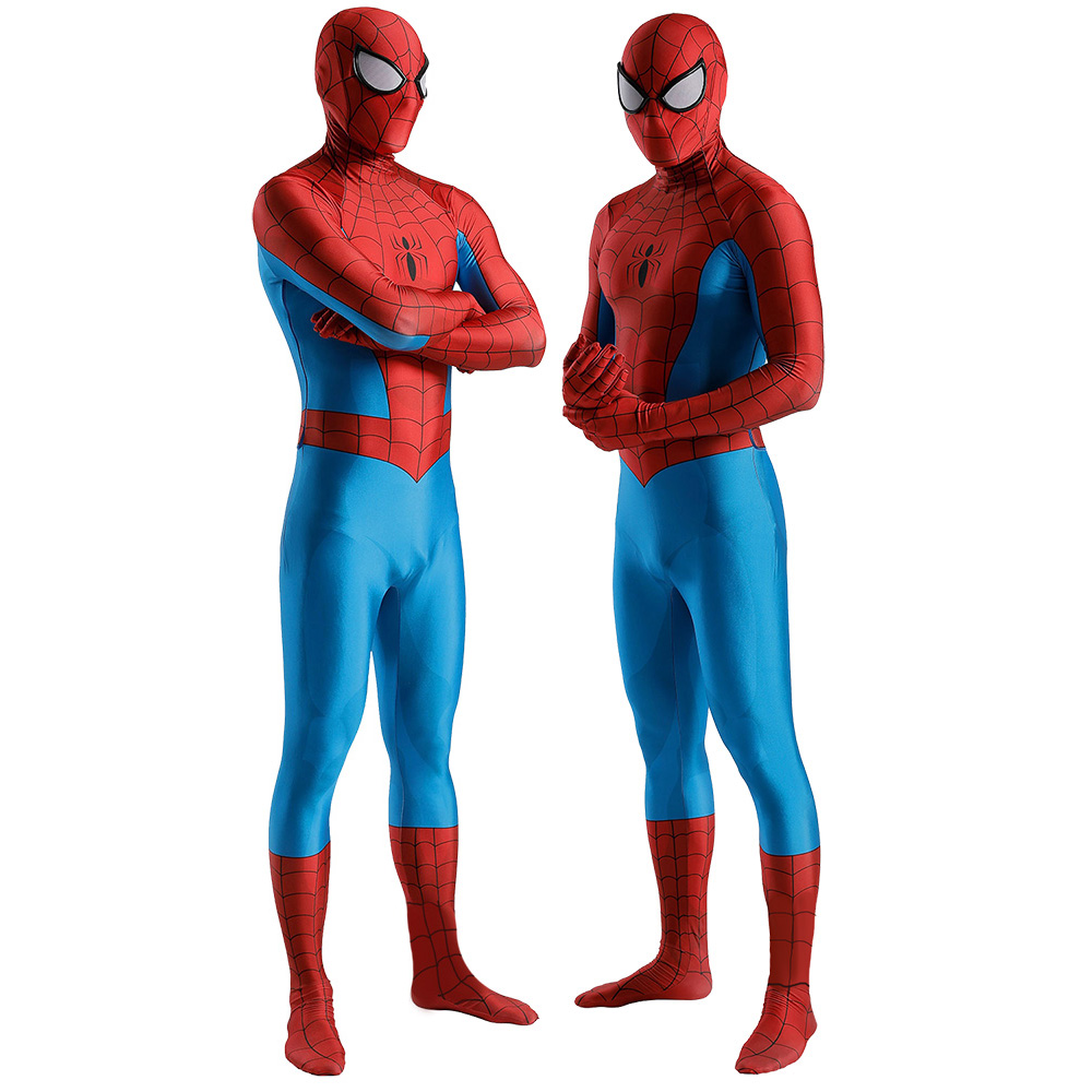 Spider-Man Classic 1994 BodySuit Kostüm für Erwachsene Cosplay Kostüm Strumpfhosen Comic Conventions Bühnenleistung Kostüme