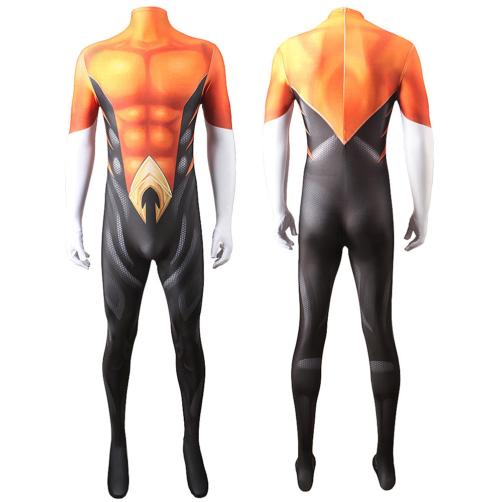 Aqualad Teen Titan Boy Männer Justice League Superhelden Flash Kids Cosplay BodySuit Costumes Charakter Charakter