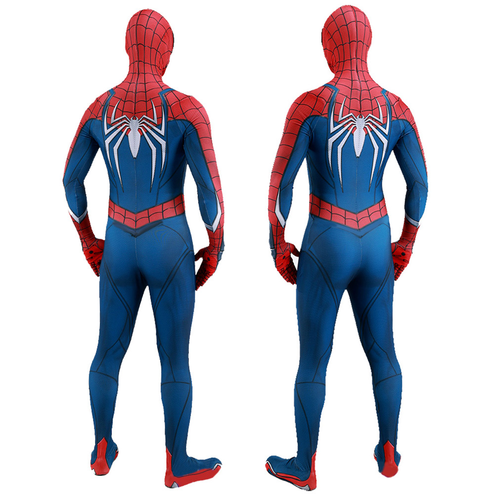 Spiel PS5 Marvel Spider-Man Theme Party Bühne Kostüm Halloween Cosplay BodySuit Outfit für Erwachsene/Kinder kreative BodySuit-Strumpfhosen Jumpsuit Outfit