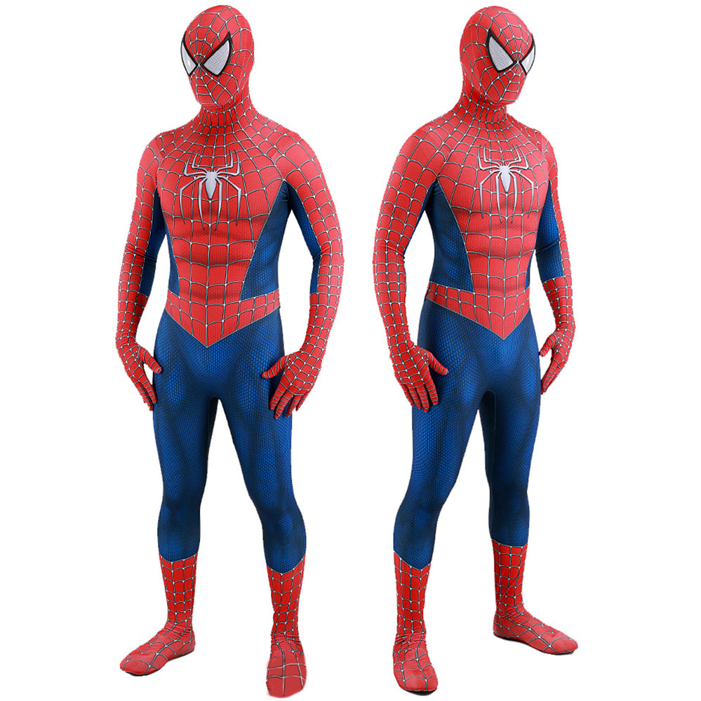Marvel Superhelden Red Toby Spider-Man Remitoni Spider-Man Cosplay-Kostüme für Erwachsene/Kinder Halloween-Bodys Kreativen Strumpfhosen Jumpsuit Outfit