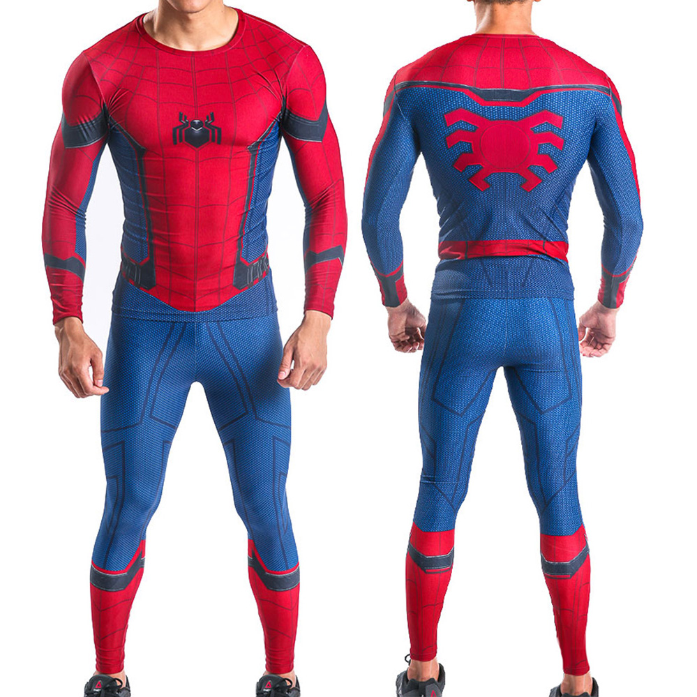 Spider-Man Homecoming Scarlet Sportswear Kostüme Homecoming Halloween Unisex Erwachsener&Kid Spandex Spider Cosplay Zentai Anzug