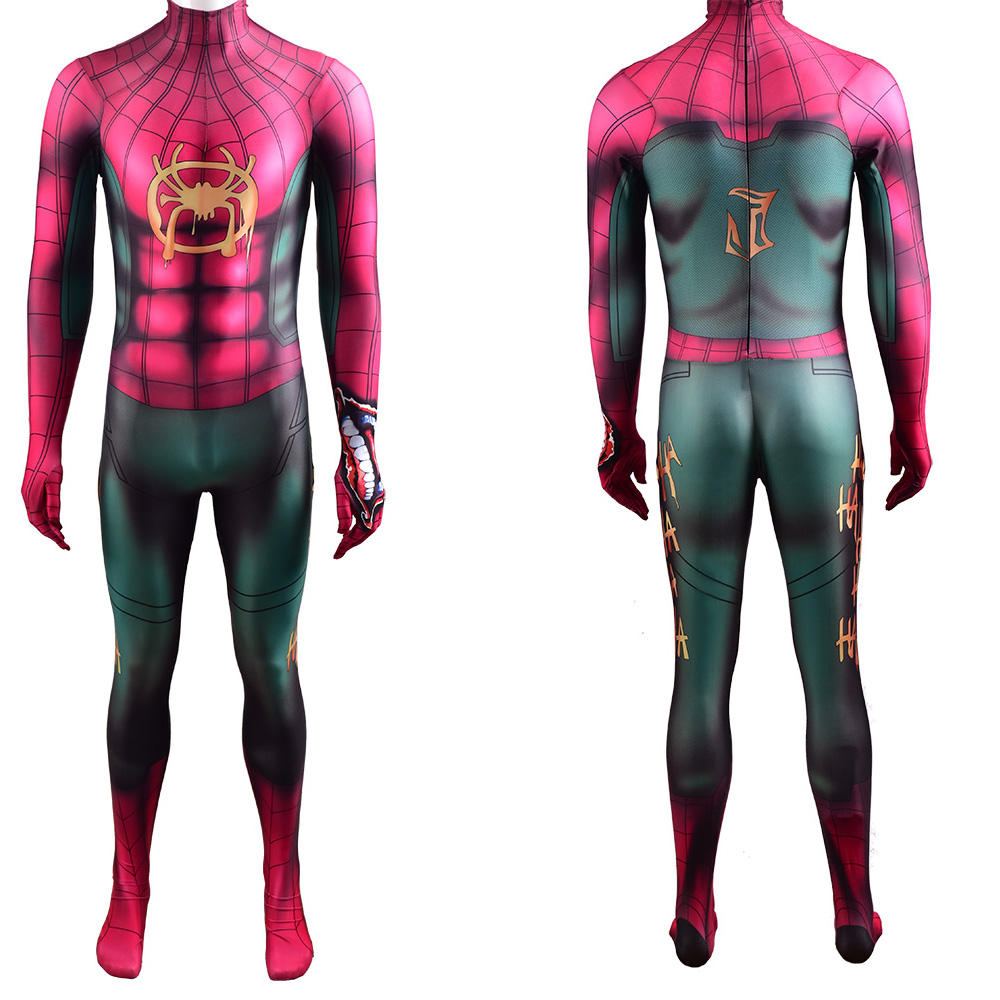 Ultimate Comic Spiderman Superhelden Spandex Kostüm Halloween Cosplay Bodysuit Party Kostüm für erwachsene Kinder