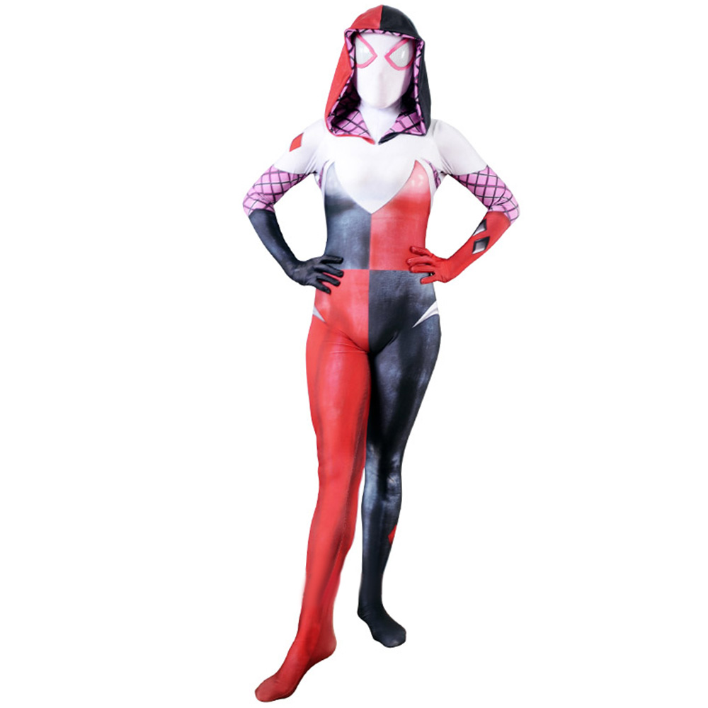 Superhelden Spider-Man Unisex Spandex Zentai Bodysuit Halloween Party Cosplay Kostüme Erwachsener/Kinder 3D-Stil