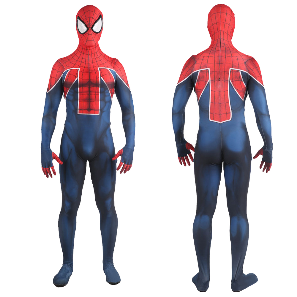 Ultimate Spider-Man Cosplay BodySuit für Jungen Superhelden Kostüm Halloween Trep Play spandex einteiliger Jumpsuit