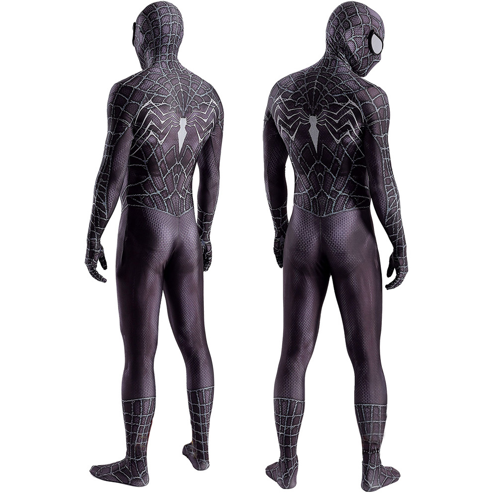 Marvel Superhelden Kostüm Venom Deluxe Cosplay BodySuit Halloween -Overalls für Kinder/Erwachsene Unisex Spandex Kostüm