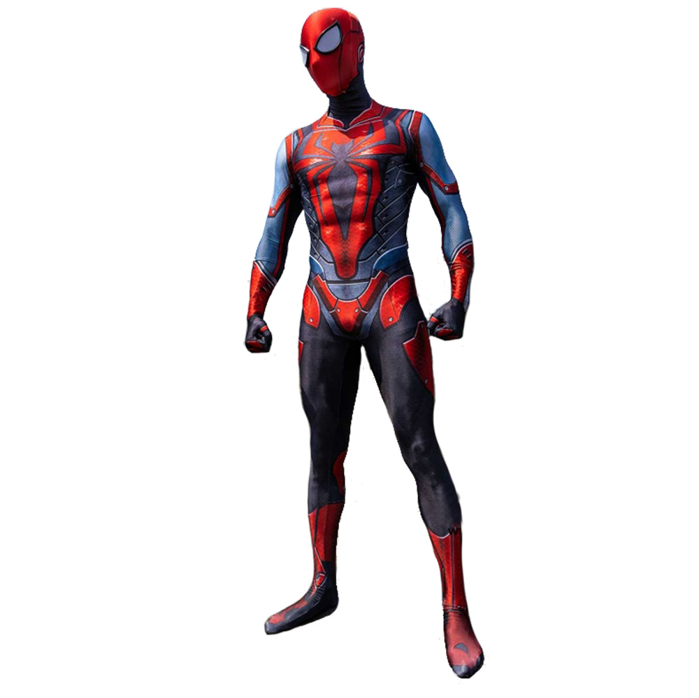 Spiderman BodySuit Halloween Cosplay Schlachtsuit Superhelden Marvel ein einteiliger Jumpsuit Spandex Kostümparty Cosplay 3D-Stil