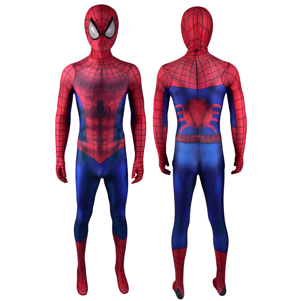 The Amazing Spider-Man Superhelden Cosplay Kostüm Spider Spandex Jumpsuit Halloween Carnival Party Cosplay-Anzug
