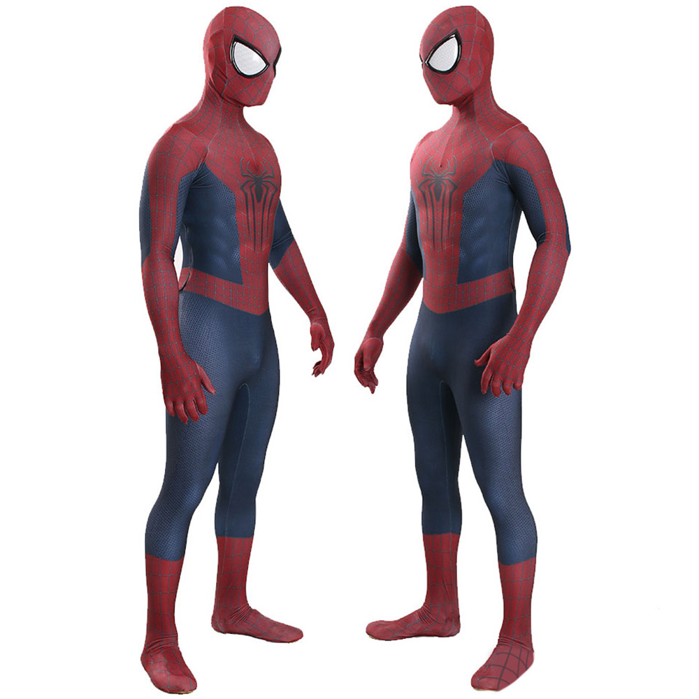 Der erstaunliche Spider-Man Einteilige Overall-Bodysuit für Halloween Party Cosplay Kostüm Erwachsene Kinder Zentai Anzug