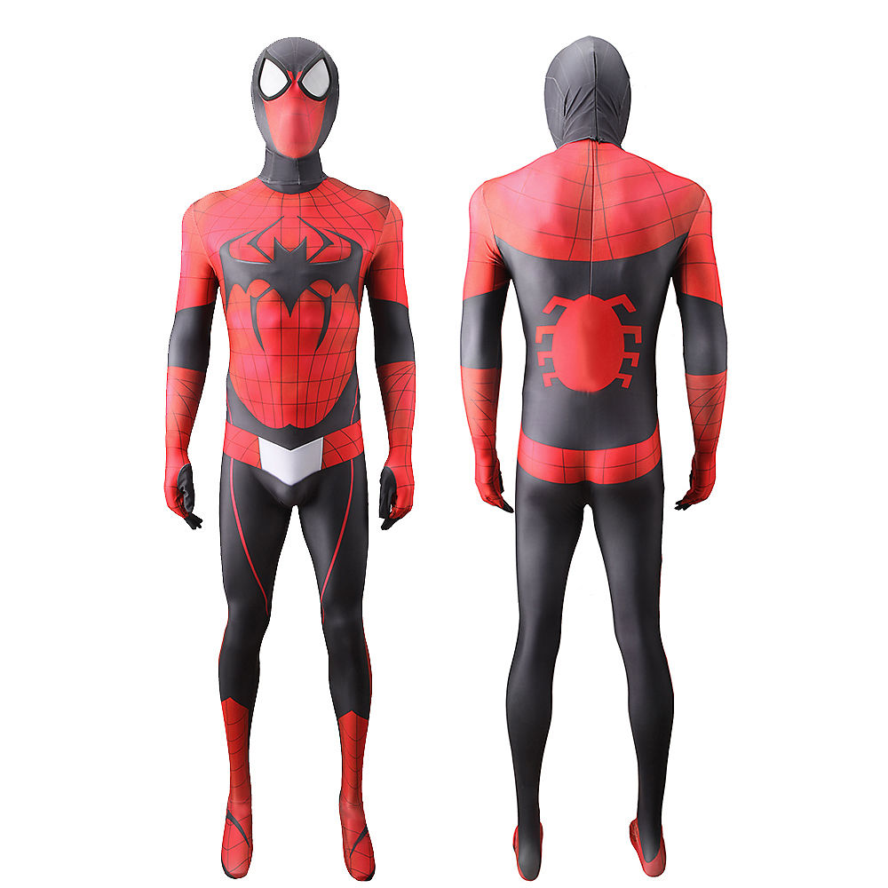 Batman Cosplay -Kostüme ultimative Spiderman Superhelden Bodysuit für Kinder Erwachsene Muskelkaste Kostüme Halloween Cosplay Jumpsuit