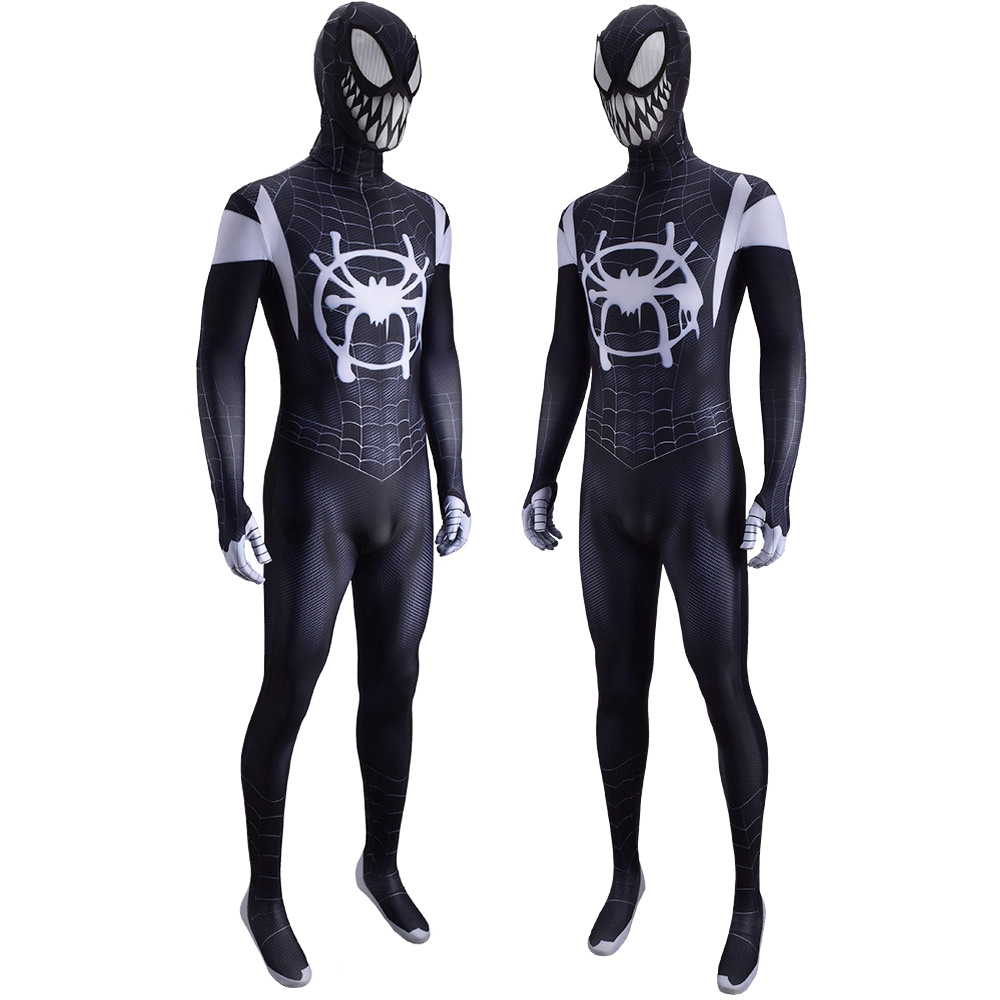 New Age Black Spider-Man Spandex Bodysuit Superhelden Kostüme Spandex Halloween Dress-up Kostüme für Kinder/Erwachsene