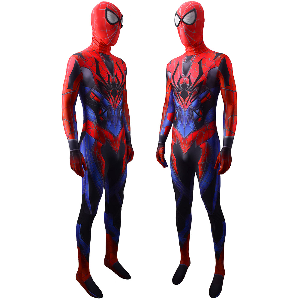 Spider-Man Cosplay Strumpfhosen Comic-Con-Bühnen-Performance-Kleidung Halloween Party Superhelden 3D Bodysuit Cosplay Kostüme