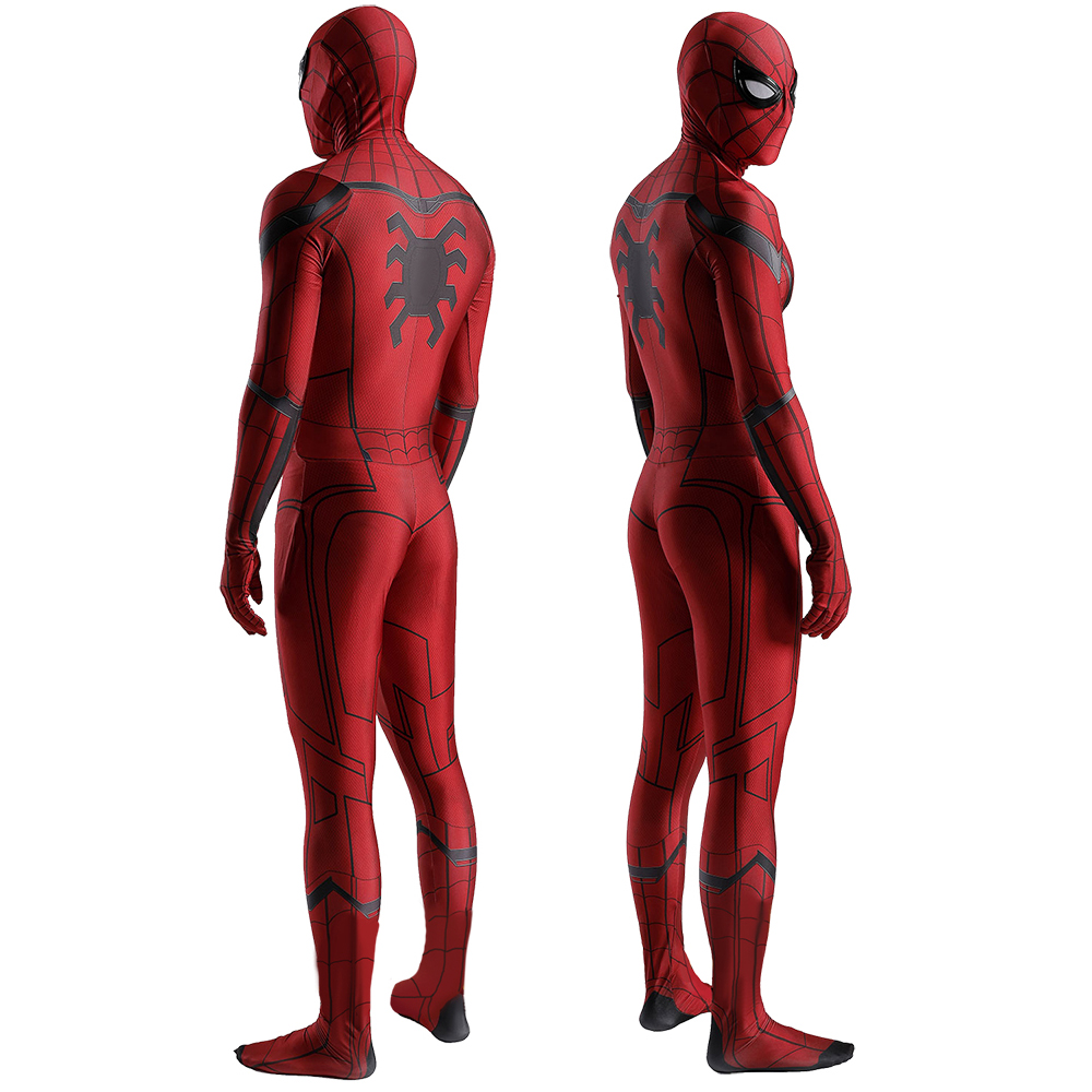 Spider-Man Homecoming Scarlet Superhelden Spandex Bodysuit Superhelden Kostüme Spandex Halloween Anziehen Kostüme für Kinder/Erwachsene