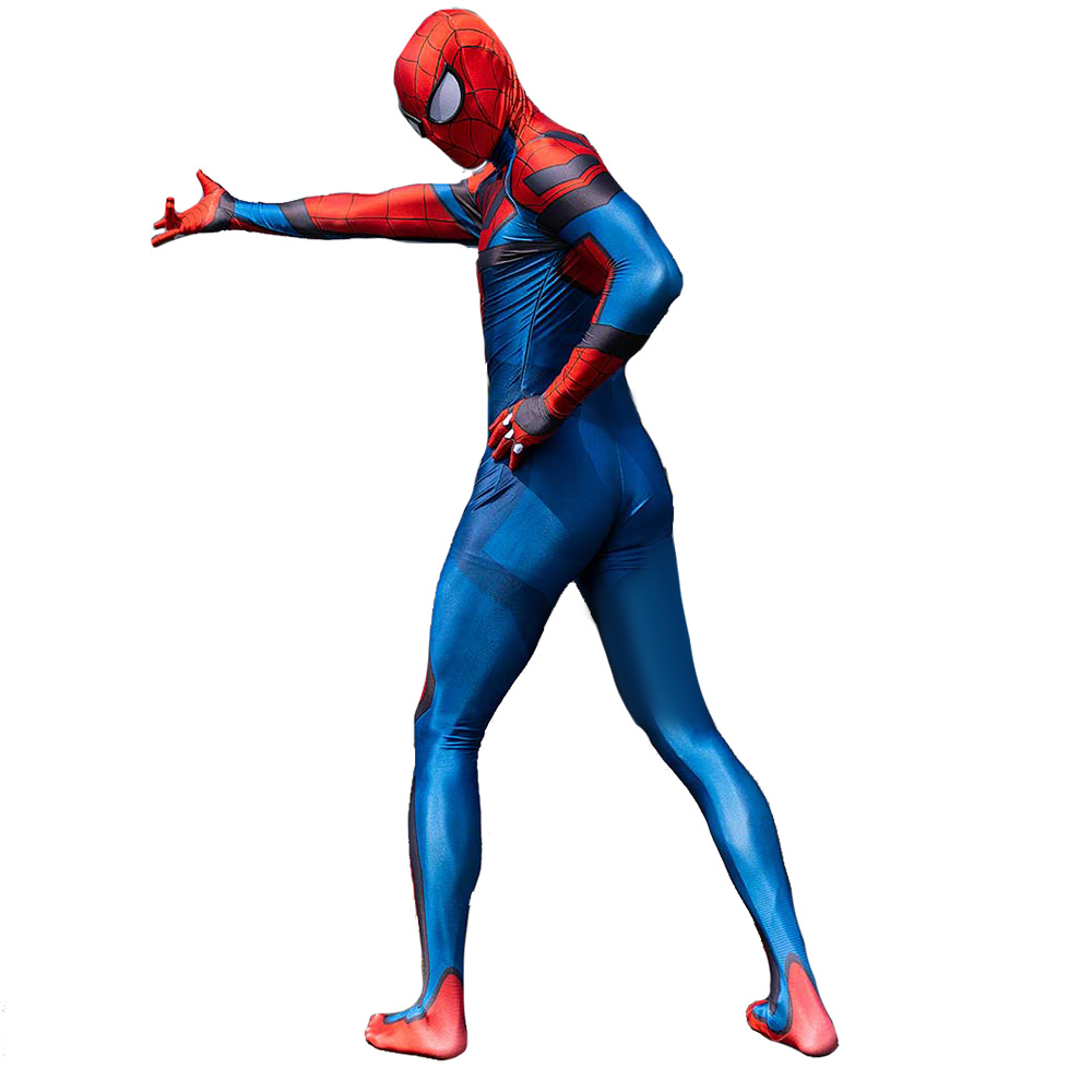 Customisierte Animation Spiderman Halloween Cosplay Kostüm Marvel Superhelden Lycra Einteiliger Overall für Kinder Erwachsene