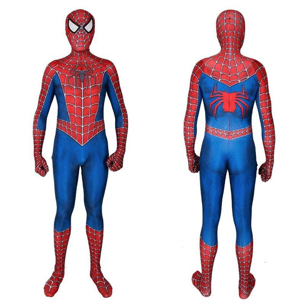 Marvel Superhelden Remy Spiderman Neu in den Spinnenvers Zentai Cosplay Kostüme Erwachsene BodySuit Strumpfhosen