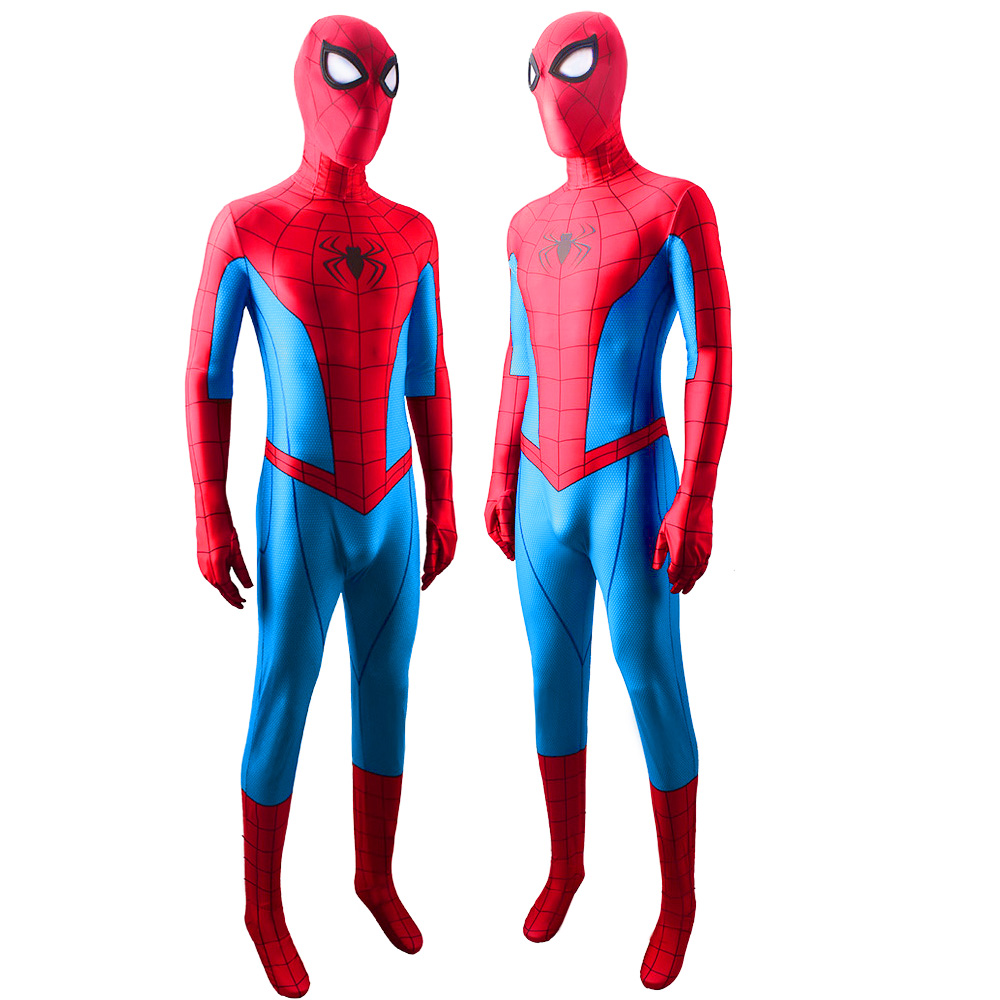 Spiel PS5 Marvel Spider-Man Kostüme für Bühnenaufführungen Halloween Party Show Geburtstagsgeschenke Bodysuits Jumpsuit Outfit