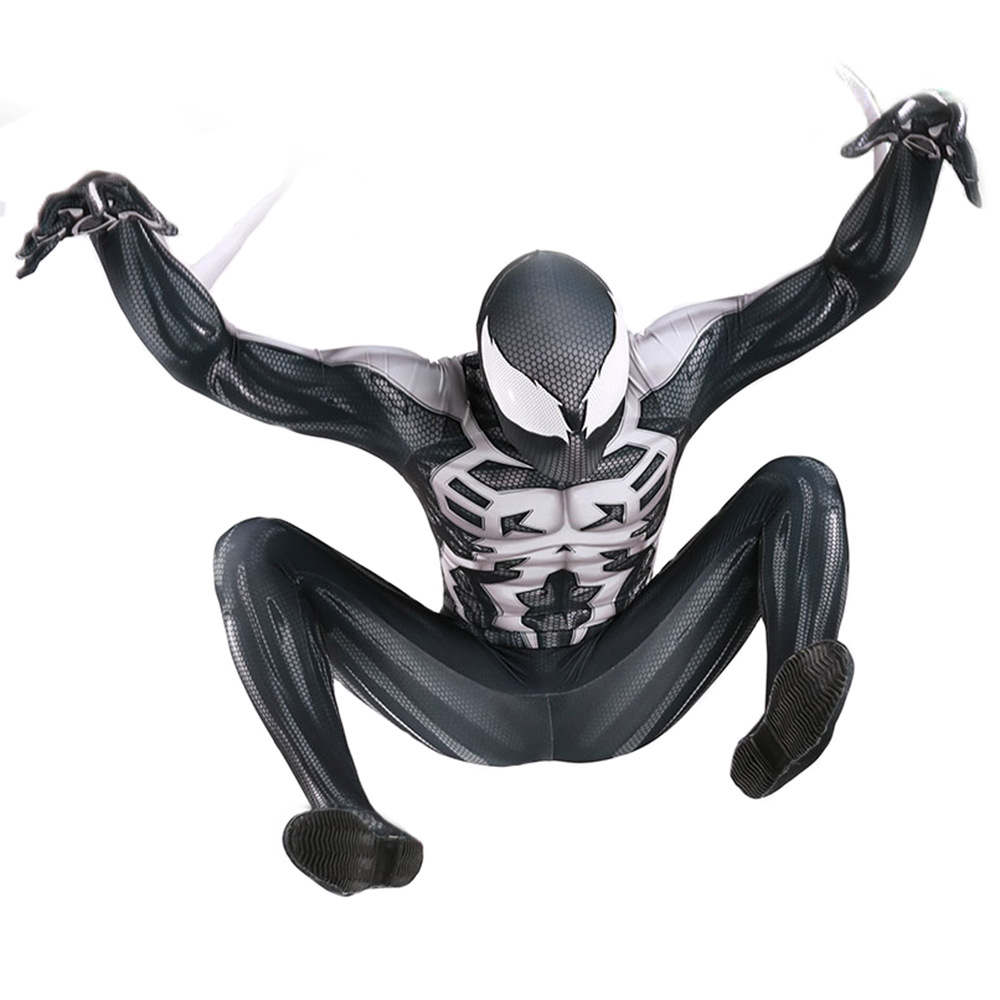 Marvel Classic Superhelden Spiderman Best Creative Halloween Cosplay Party Show Kostüme Bodysuit Overall Outfit für Erwachsene/Kinder Sternenhimmel