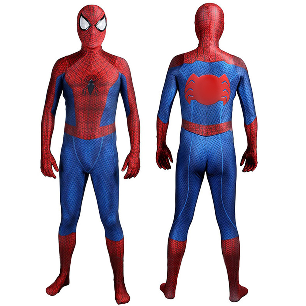 Superhelden Spider-ma Tasm 2 Comic-Anzug in den Universum Kostümen für Bühnenaufführungen Halloween Party Show Geburtstagsgeschenke