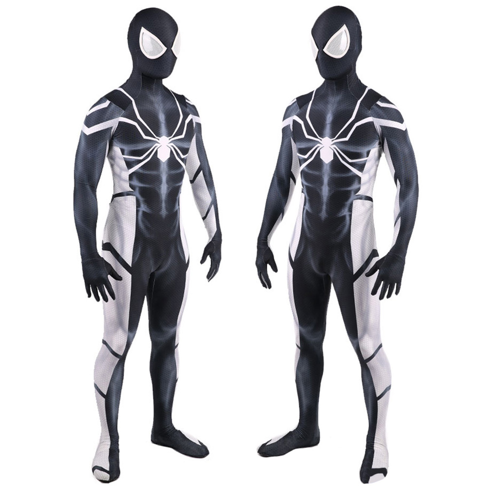 Marvel Superhelden Spiderman Future Foundation Stealth Anzug Der Kampfanzug des Charakters kreative einzigartige Kostüme für Halloween Party Show Geburtstagsgeschenke