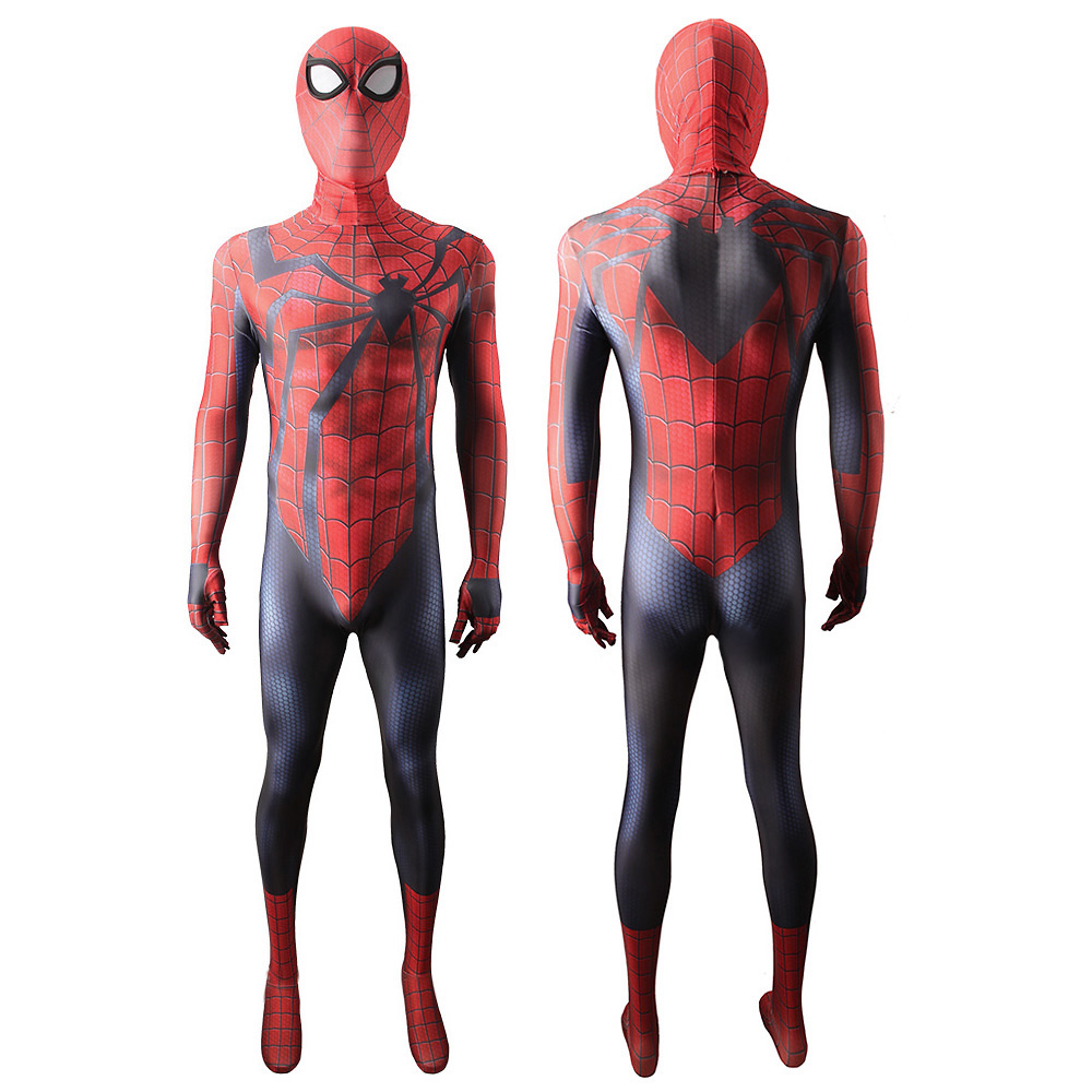 Jenseits Spider-Man Kids Spider Cosplay BodySuit für Jungen Superhelden Kostüm Halloween tun vor, Spiel spielen Spandex 3D-Stil Jumpsuit