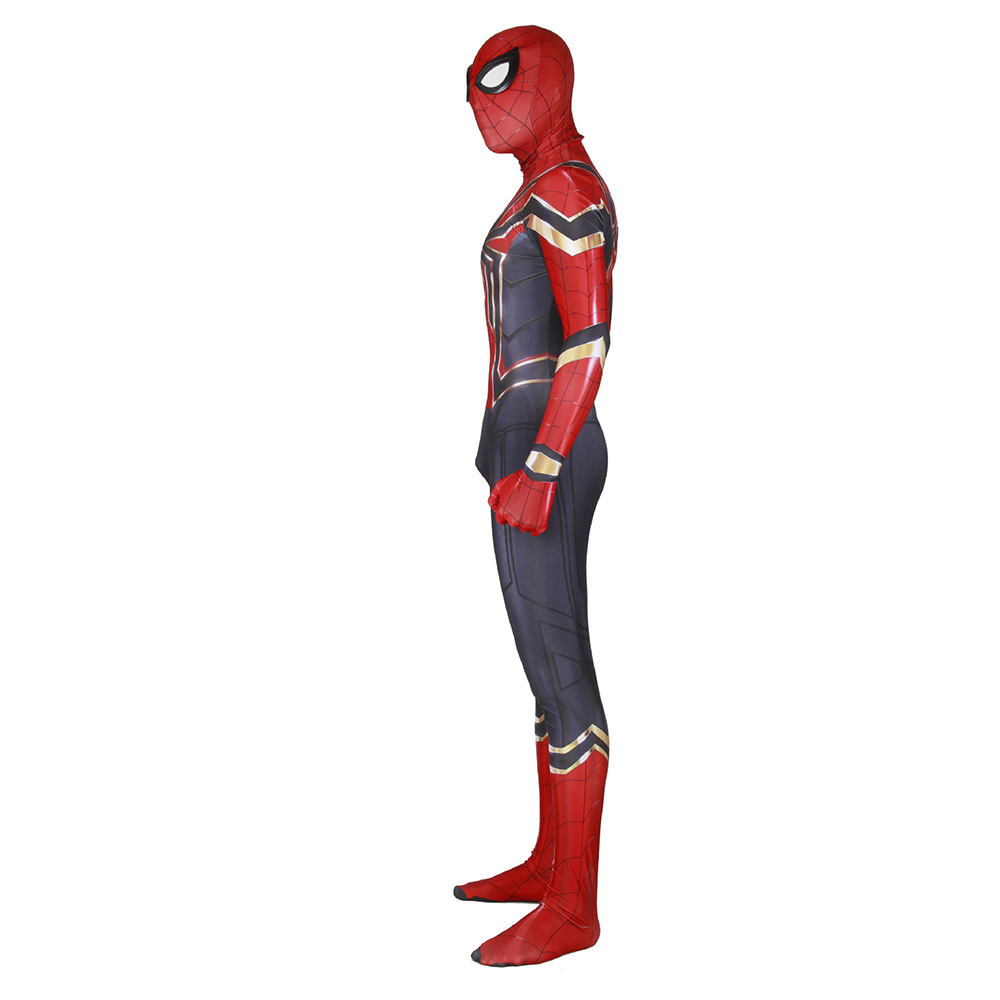 Marvels The Avengers Ultimate Spider-Man Iron Spider Bodysuit Strumpfhounds Einteilige Strumpfhosen für Erwachsene/Kinder