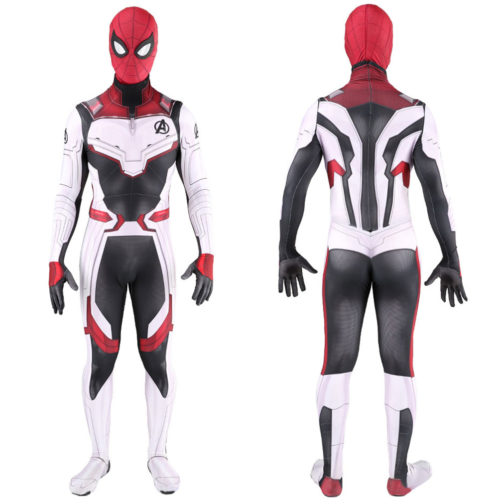 Deadpool Spider-Man-Jumpsuits Superhelden Kostüm Polyester Erwachsener Cosplay-Kostüm Deluxe Outfit für Erwachsene/Kinder