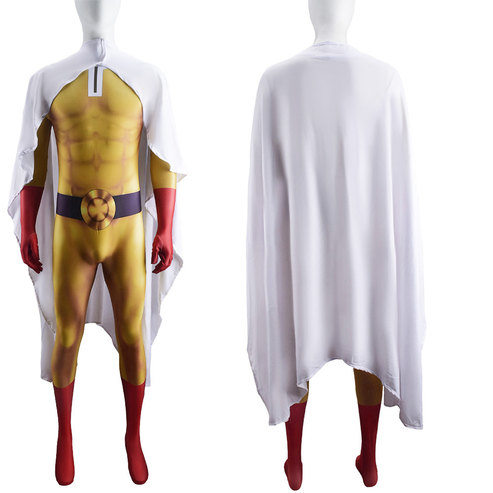 Film One Punch-Man Cosplay Jumpsuit Bodys