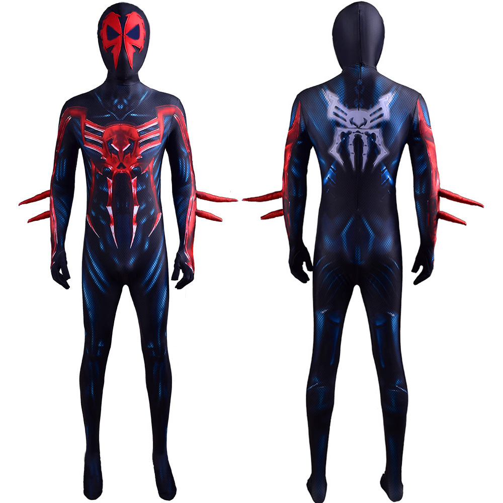 Science -Fiction Cyberpunk 2099 Kreative lustige Kostüme für Halloween BodySuit Overall Outfit für Erwachsene/Kinder Deluxe Strumpfhosen